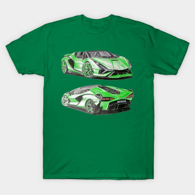 Lamborghini T-Shirt by An.D.L.
